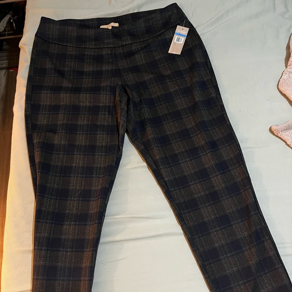 Plaid women’s pants